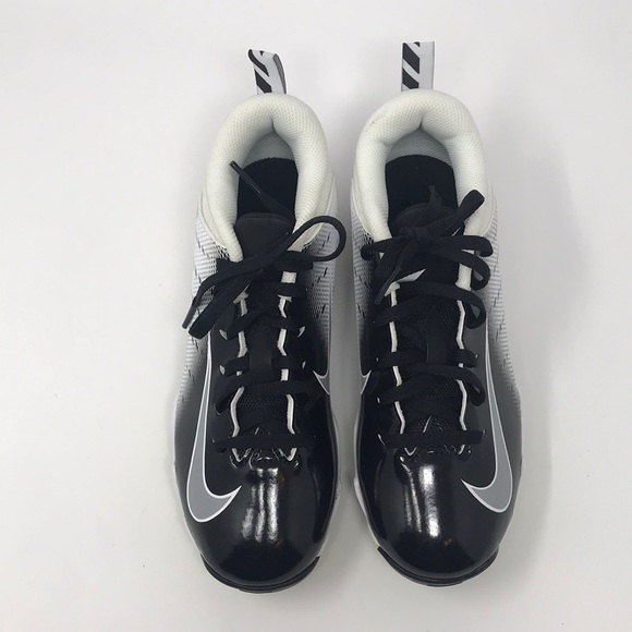 Nike Vapor Shark 3 Black White Football Cleats - Picture 2 of 10